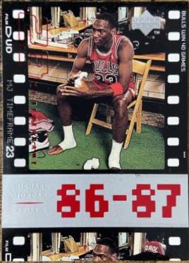 Michael Jordan #16 Basketball Cards 1998 Upper Deck MJ Living Legend