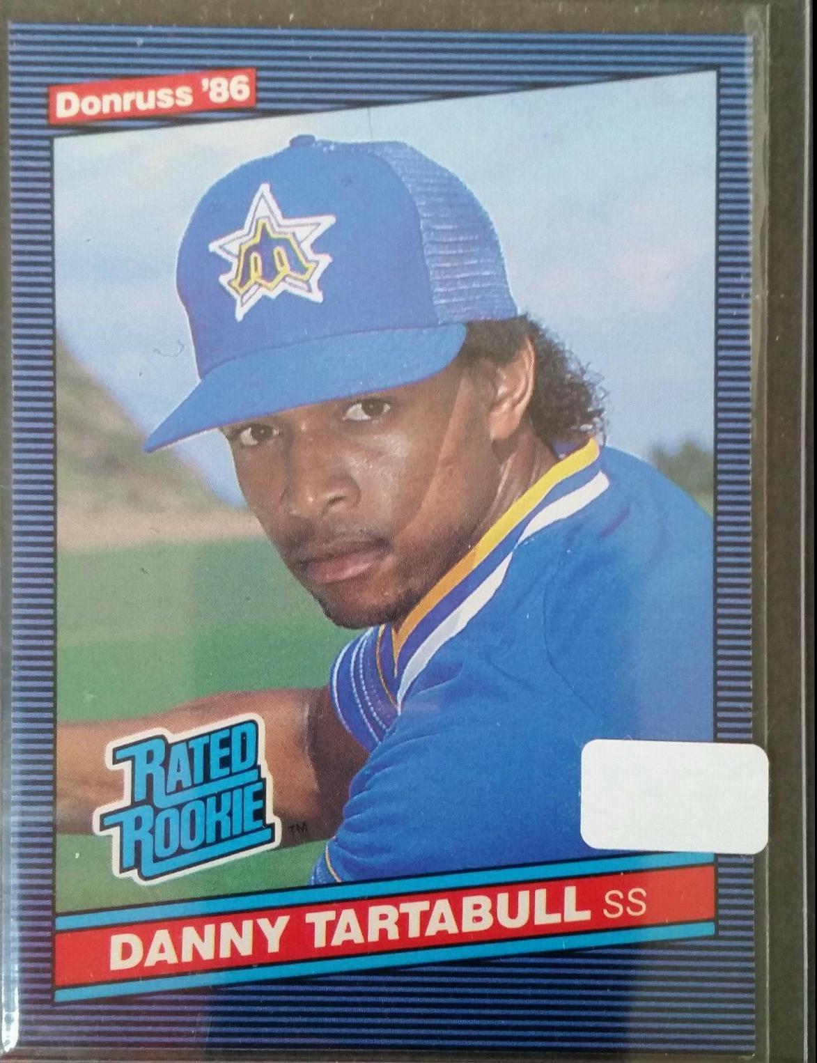 Danny Tartabull #38 Baseball Cards 1986 Donruss