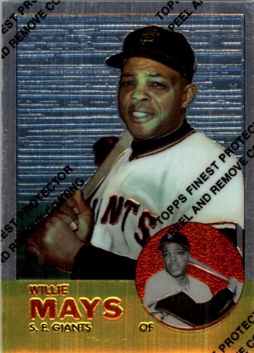 Willie Mays #16 Baseball Cards 1997 Topps Willie Mays