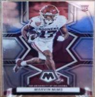 Marvin Mims #17 Football Cards 2023 Panini Mosaic Draft Picks