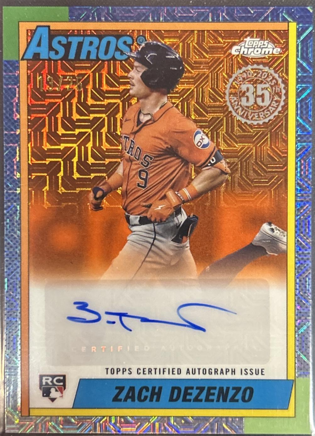 Zach Dezenzo [Orange] #90CA-ZD