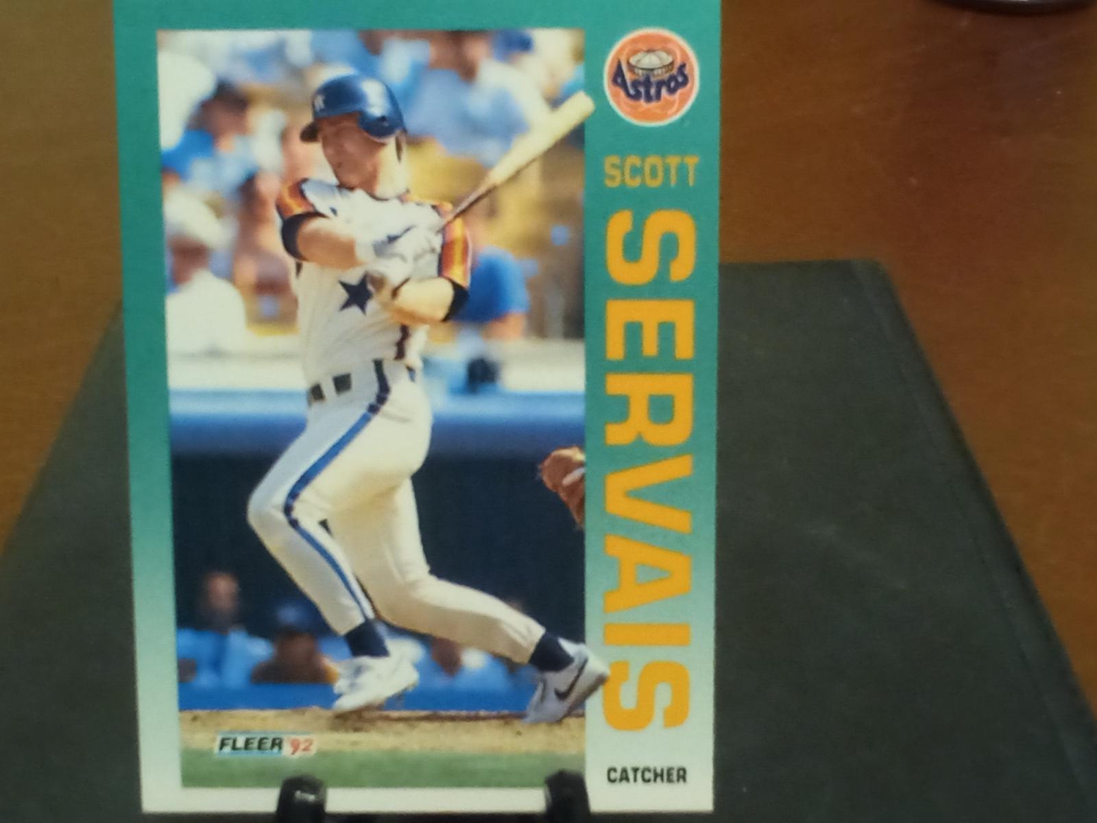 Scott Servais #444 Baseball Cards 1992 Fleer