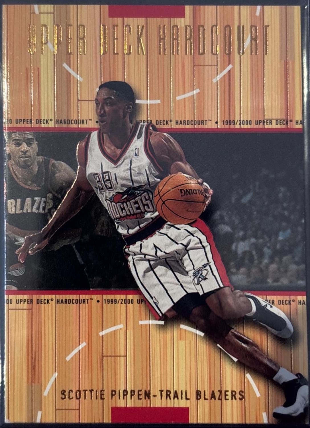 Scottie Pippen #20 Basketball Cards 1999 Upper Deck Hardcourt