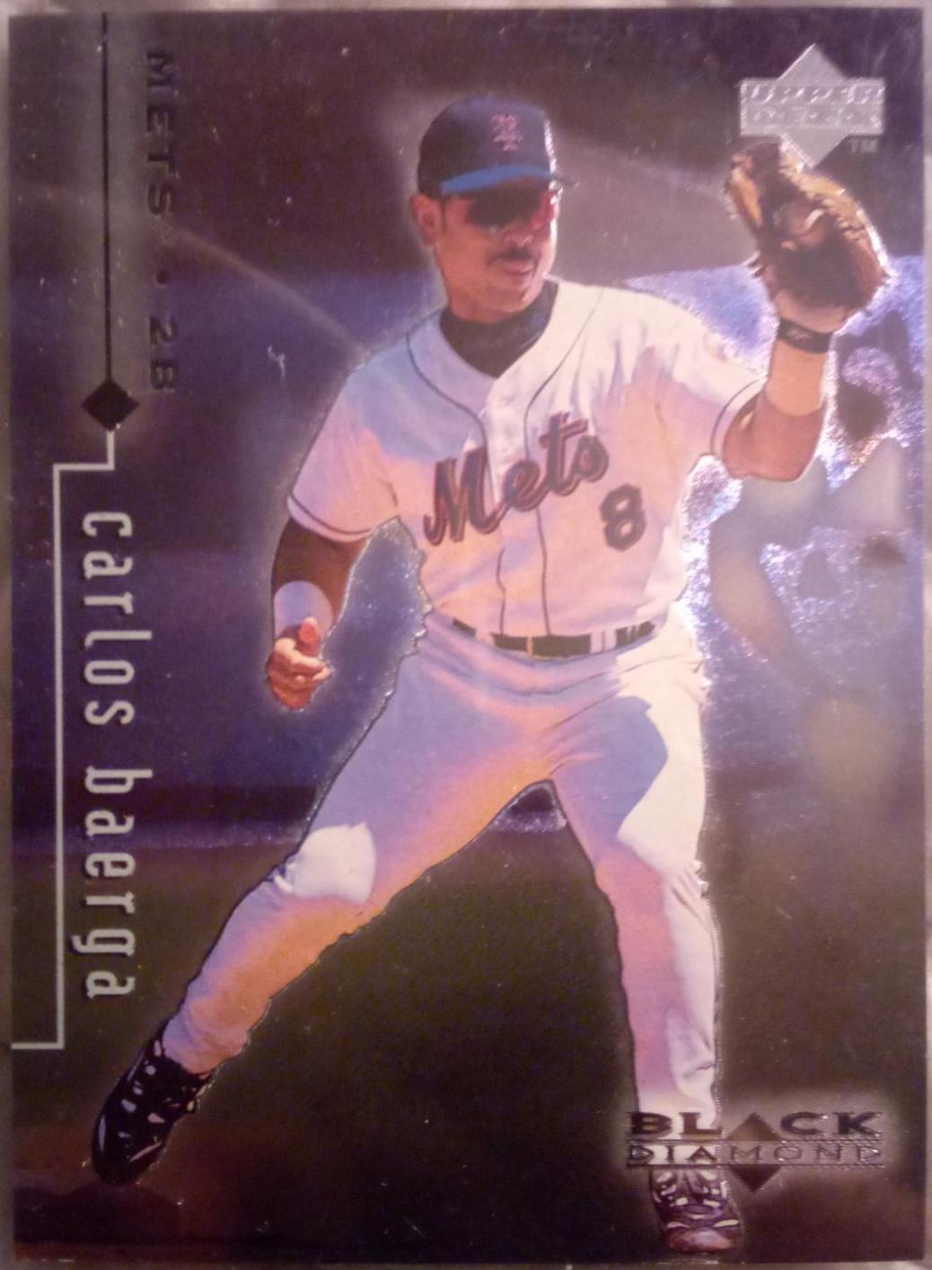 Carlos baerga #54 Baseball Cards 1998 Upper Deck Black Diamond