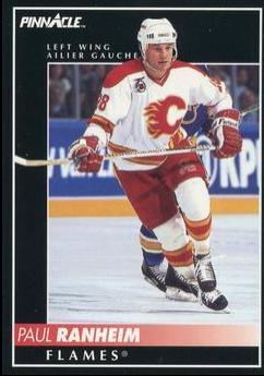 Paul Ranheim #67 Hockey Cards 1992 Pinnacle Canadian