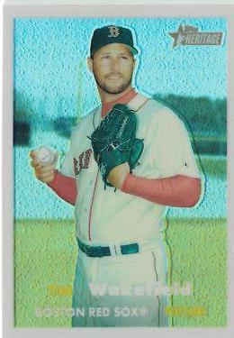 Tim Wakefield #39 2006 Topps Heritage Chrome Baseball