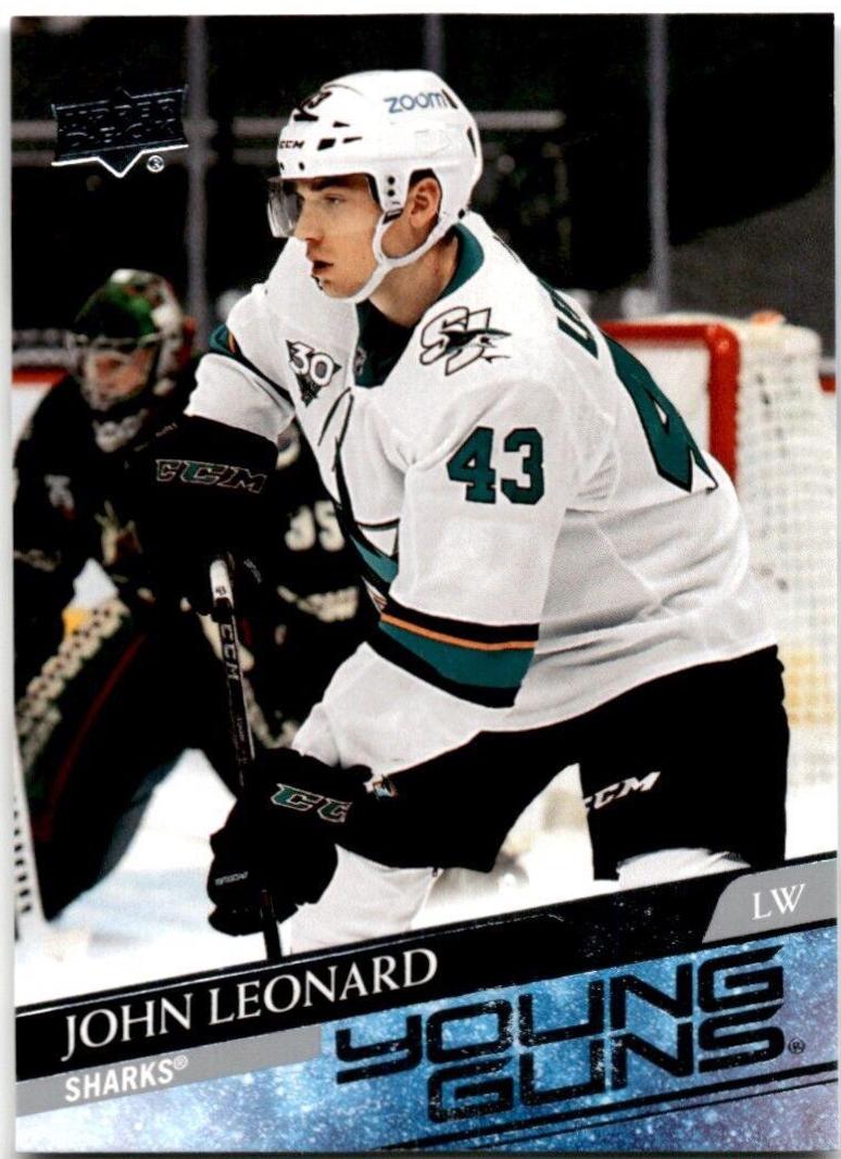 John Leonard #474 Hockey Cards 2020 Upper Deck