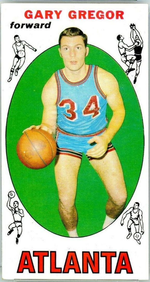 Gary Gregor #11 Basketball Cards 1969 Topps