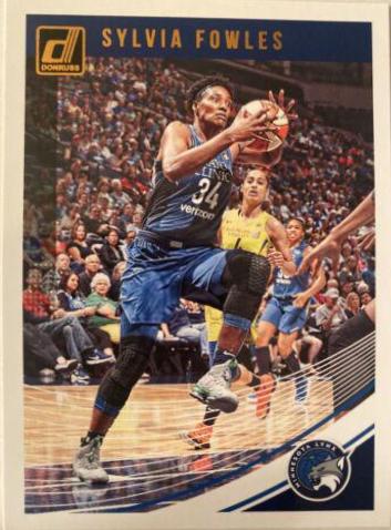 Sylvia Fowles #7 Basketball Cards 2019 Panini Donruss WNBA