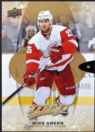 Mike Green #33 Hockey Cards 2016 Upper Deck MVP