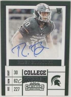 Riley Bullough #284 2017 Panini Contenders Draft Picks Football