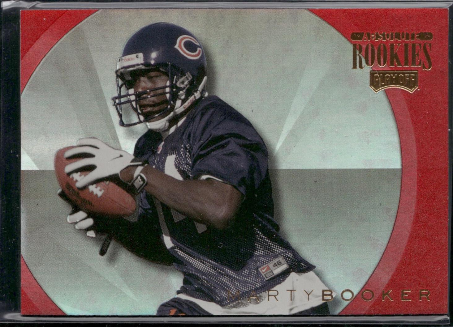 MARTY BOOKER #AR4 Football Cards 1999 Playoff Absolute Rookies