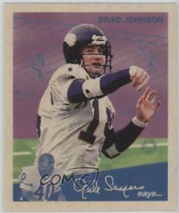 Brad Johnson #14 Football Cards 1997 Fleer Goudey II