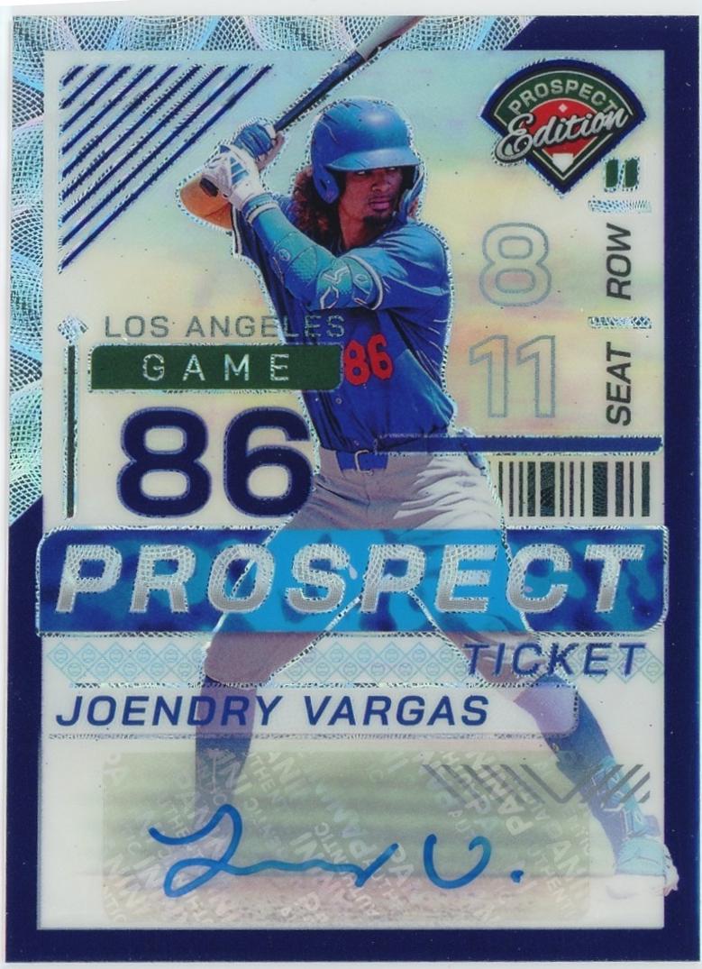 Joendry Vargas [Purple Scope Holo Ticket Signature] #57