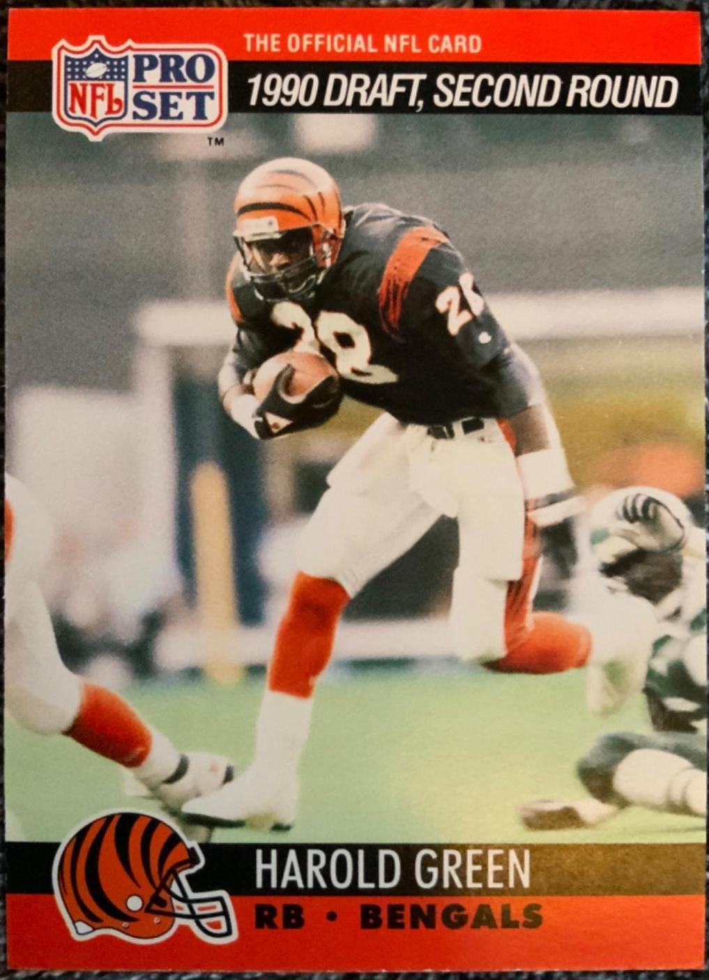 Harold Green #707 Football Cards 1990 Pro Set