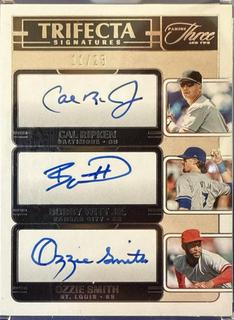 Bobby Witt Jr. / Ozzie Smith / Cal Ripken