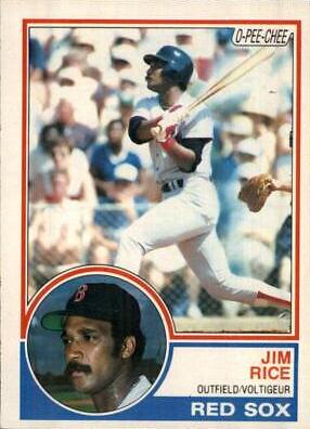 Jim Rice #30 Baseball Cards 1983 O Pee Chee