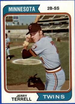 Jerry Terrell #481 Baseball Cards 1974 Topps