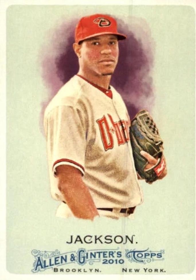 Edwin Jackson #5 Baseball Cards 2010 Topps Allen & Ginter