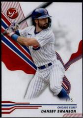 Dansby Swanson [Red Refractor] #96 Baseball Cards 2024 Topps Pristine Prices