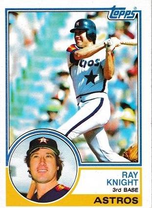 Ray Knight #275 Baseball Cards 1983 Topps
