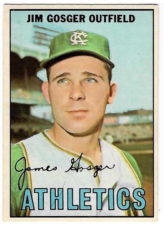 Jim Gosger #17 Baseball Cards 1967 O Pee Chee