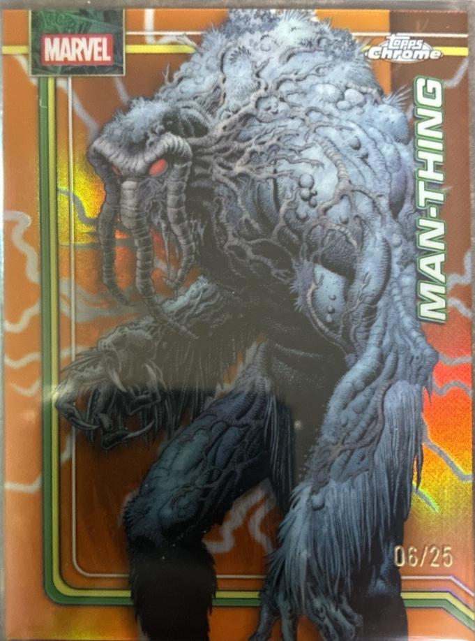 Man-Thing Orange Refractor
