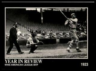 Wins American League MVP