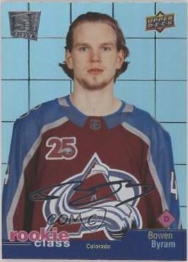 Bowen Byram #RC-9 Hockey Cards 2020 Upper Deck Rookie Class Se