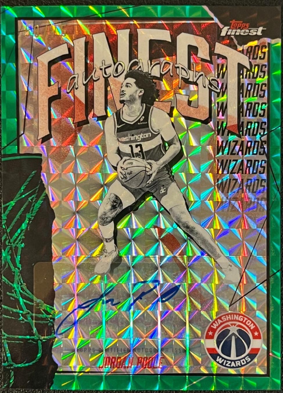Jordan Poole [Green Geometric Refractor] #FAU-JP