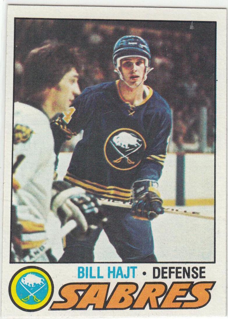 Bill Hajt #27 Hockey Cards 1977 Topps