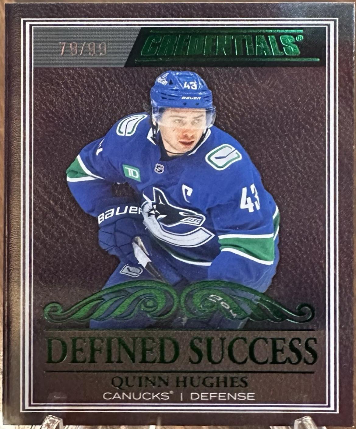 Quinn Hughes [Green] #DS-18