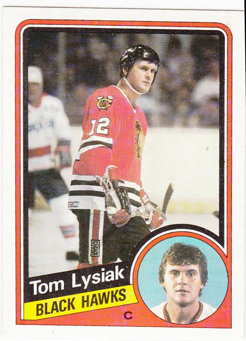 Tom Lysiak #31 Hockey Cards 1984 Topps