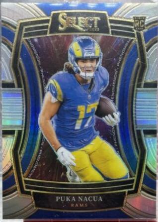 Puka Nacua #5 Football Cards 2023 Panini Select Phenomenon