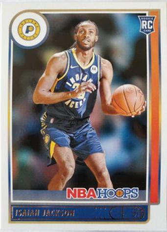 Isaiah Jackson #223 Basketball Cards 2021 Panini Hoops