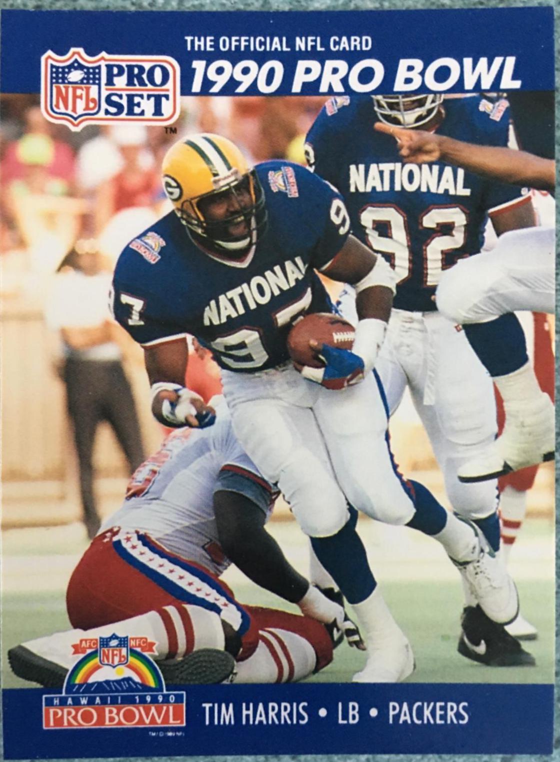 Tim Harris #393 Football Cards 1990 Pro Set