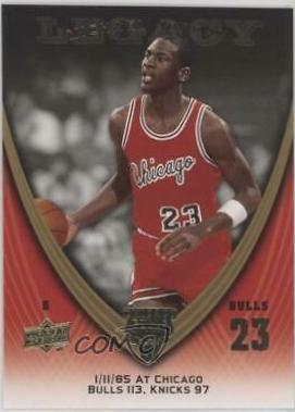 Michael Jordan #36 Basketball Cards 2008 Upper Deck Jordan Legacy
