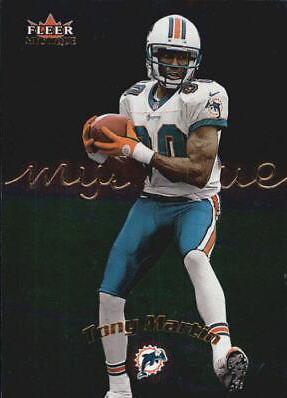 Tony Martin #7 Football Cards 2000 Fleer Mystique