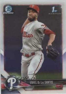 Enyel De Los Santos #BCP153 Baseball Cards 2018 Bowman Chrome Prospects