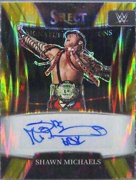 Shawn Michaels [Gold Flash Prizm] #SN-SHM