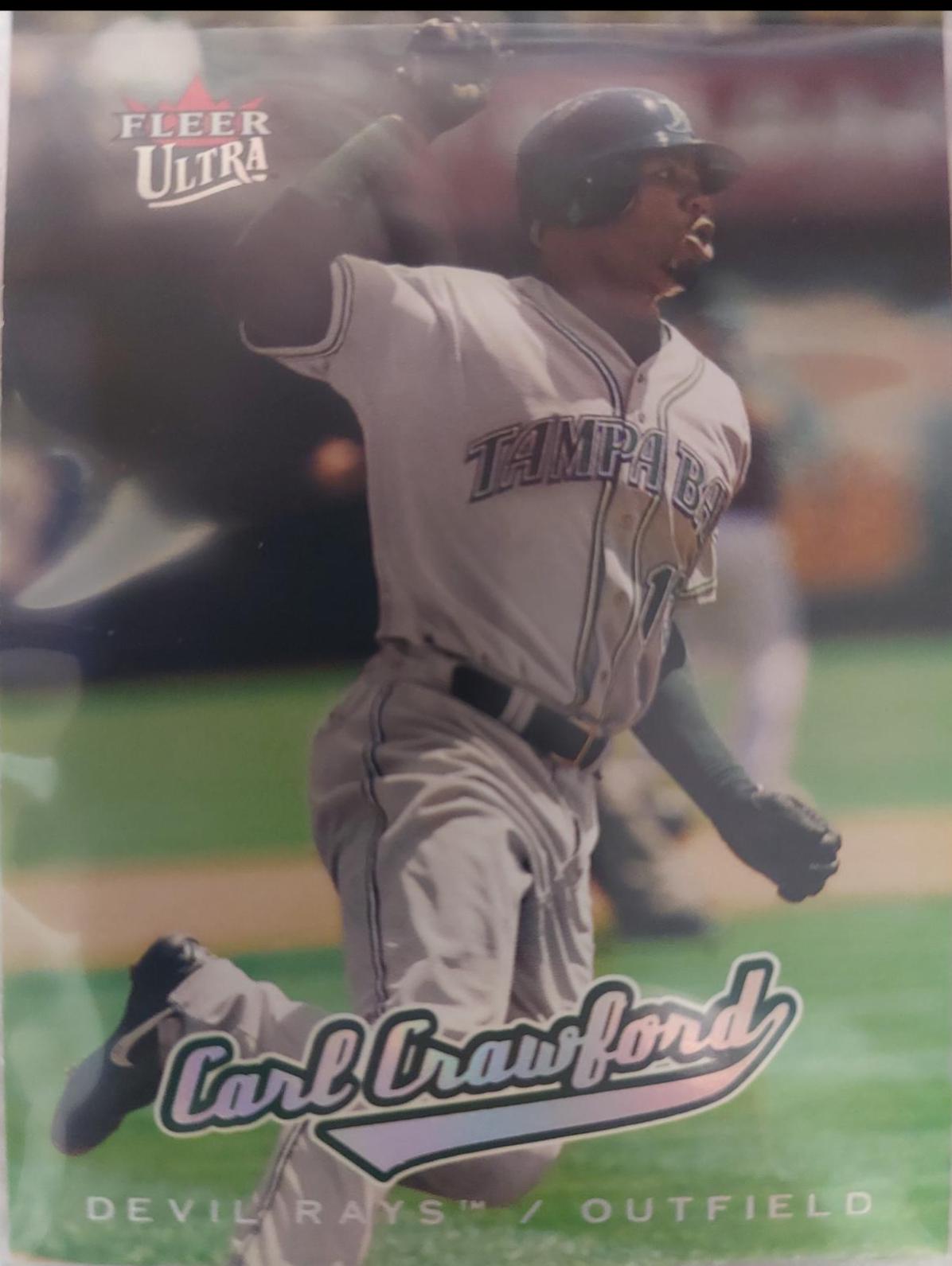 Carl Crawford #16 Baseball Cards 2005 Fleer Ultra