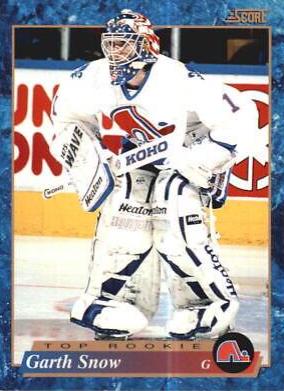 Garth Snow #628 Hockey Cards 1993 Score