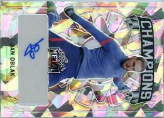 Jan Oblak #C-JO1 Soccer Cards 2022 Leaf Metal Champions Autographs