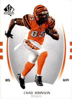 Chad Johnson #18 Football Cards 2007 SP Authentic
