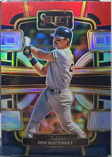Don Mattingly [Tri-Color Prizm] #42 Cover Art
