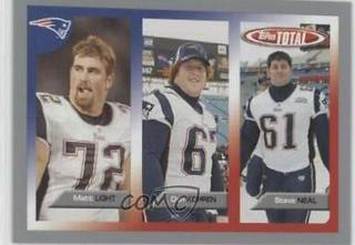 Matt Light, Dan Koppen, Steve Neal