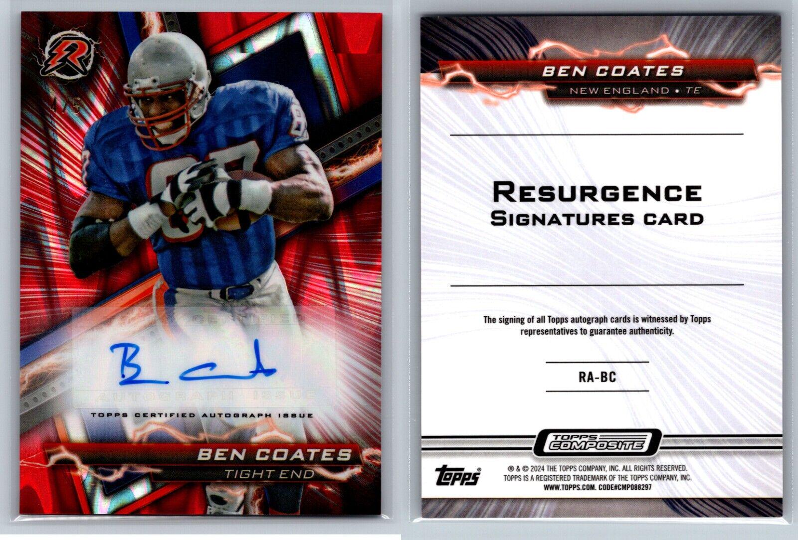 Ben Coates [Red Power Surge] #RA-BC