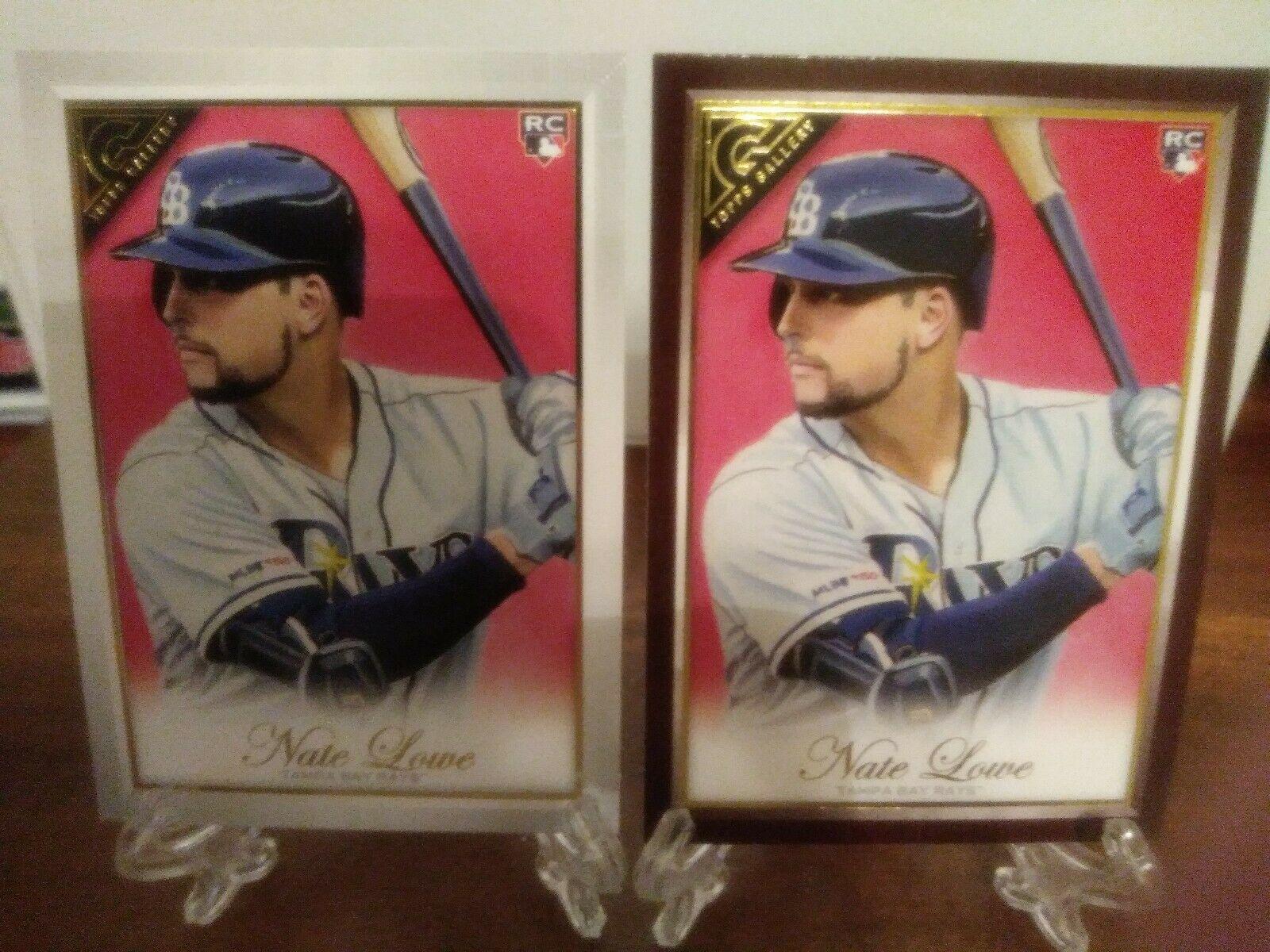 Nate Lowe #2 Baseball Cards 2019 Topps Gallery