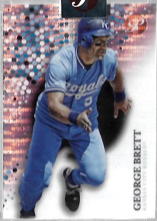 George Brett [Encased Pink Refractor] #167