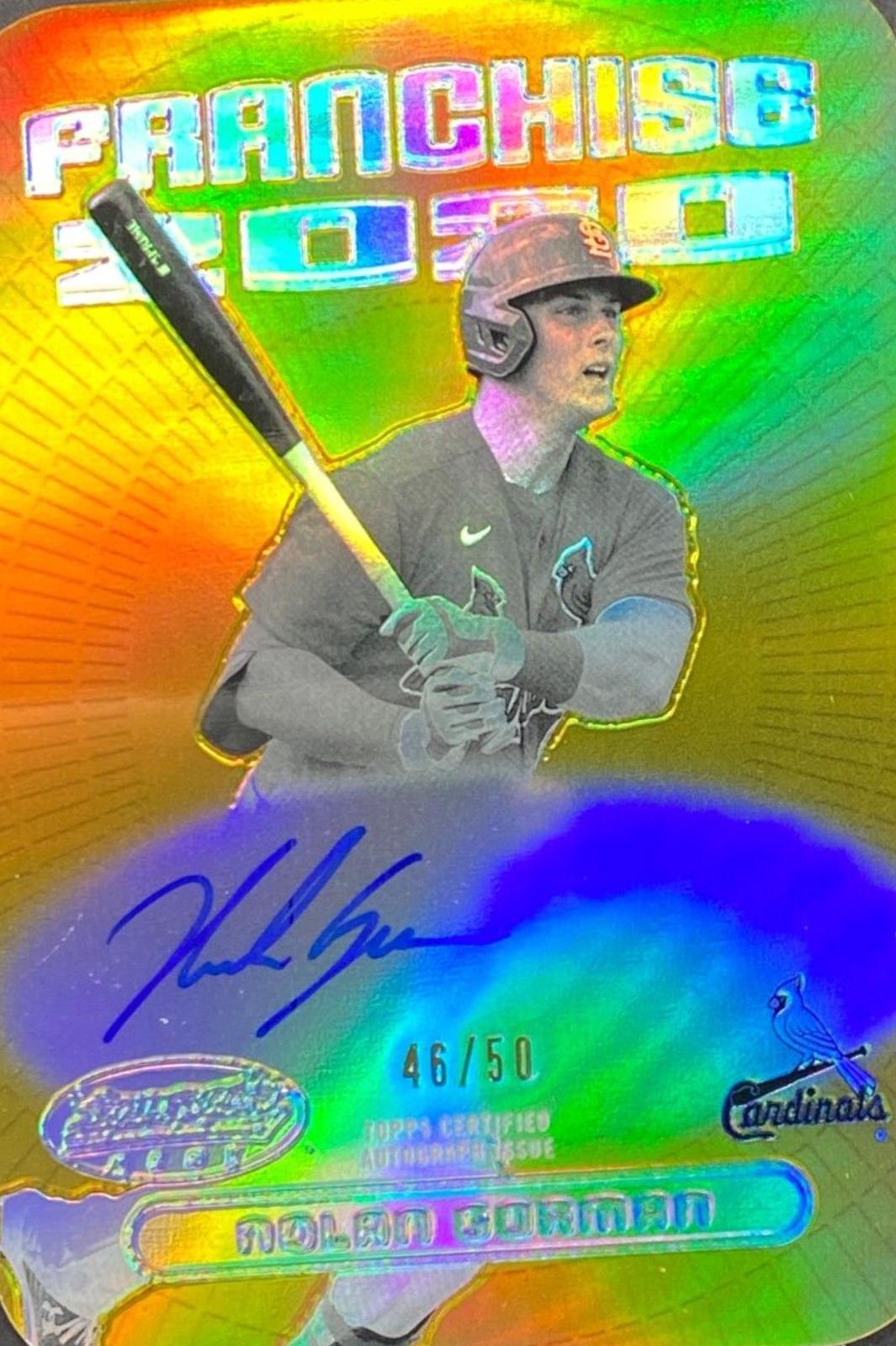 Nolan Gorman [Gold Refractor] #NGO